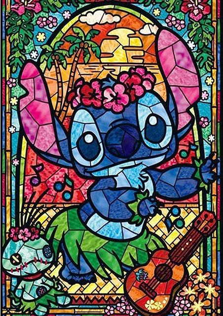 5D DIY Diamond Arts Crafts Painting Kits Full Drill, Crystal Rhinestone Cross Stitch Embroidery Canvas Painting Pictures by Numbers for Home Wall Decor Kids Adults - Cartoon animal, 40x30 cm (B)