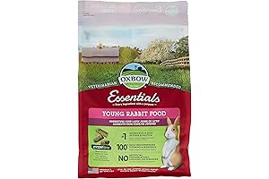 Oxbow Essentials Young Rabbit Food: Aesthetic Bunny Supplies for Optimal Growth
