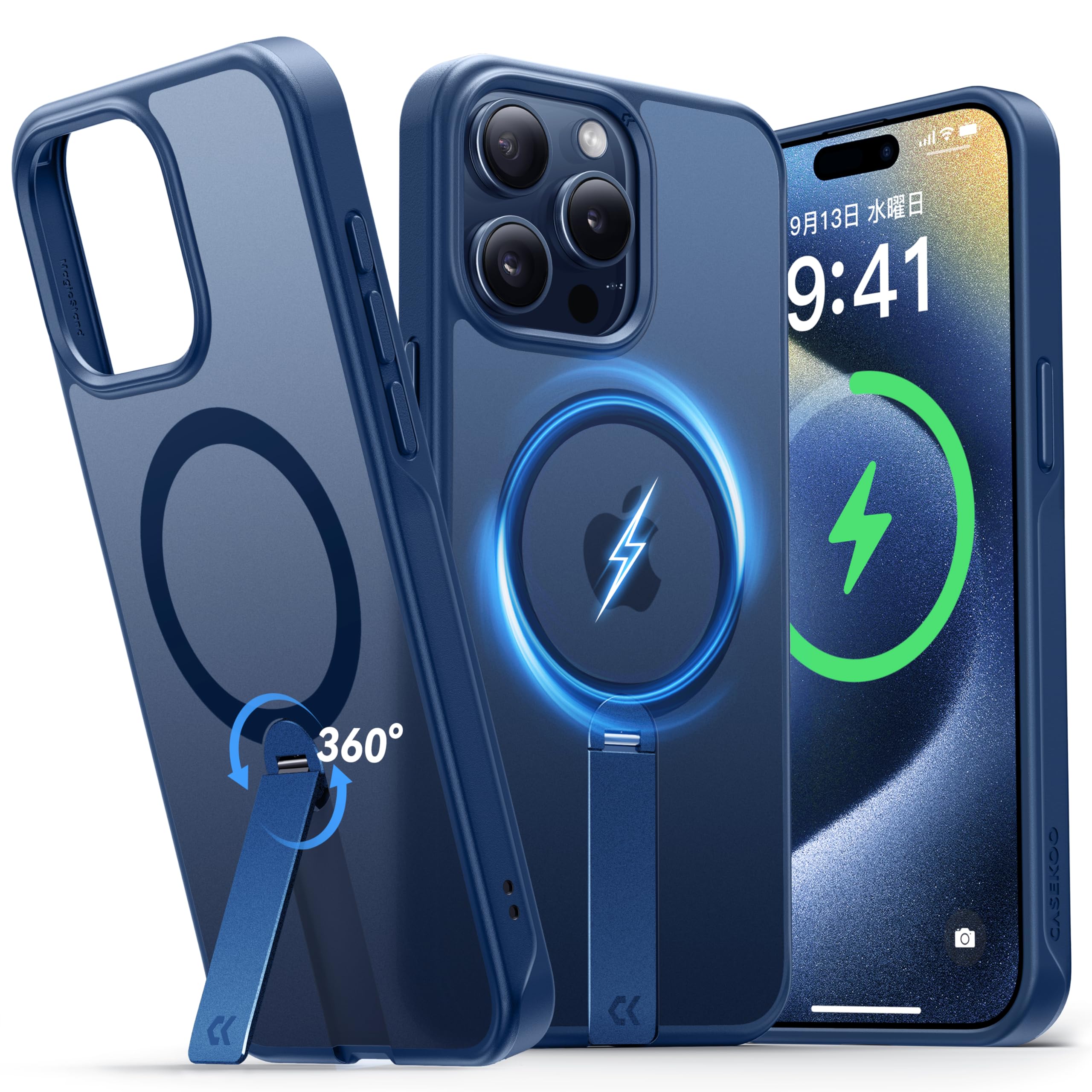 Amazon.co.jp: 【新発想360°回転！スマートアーム搭載！】CASEKOO 