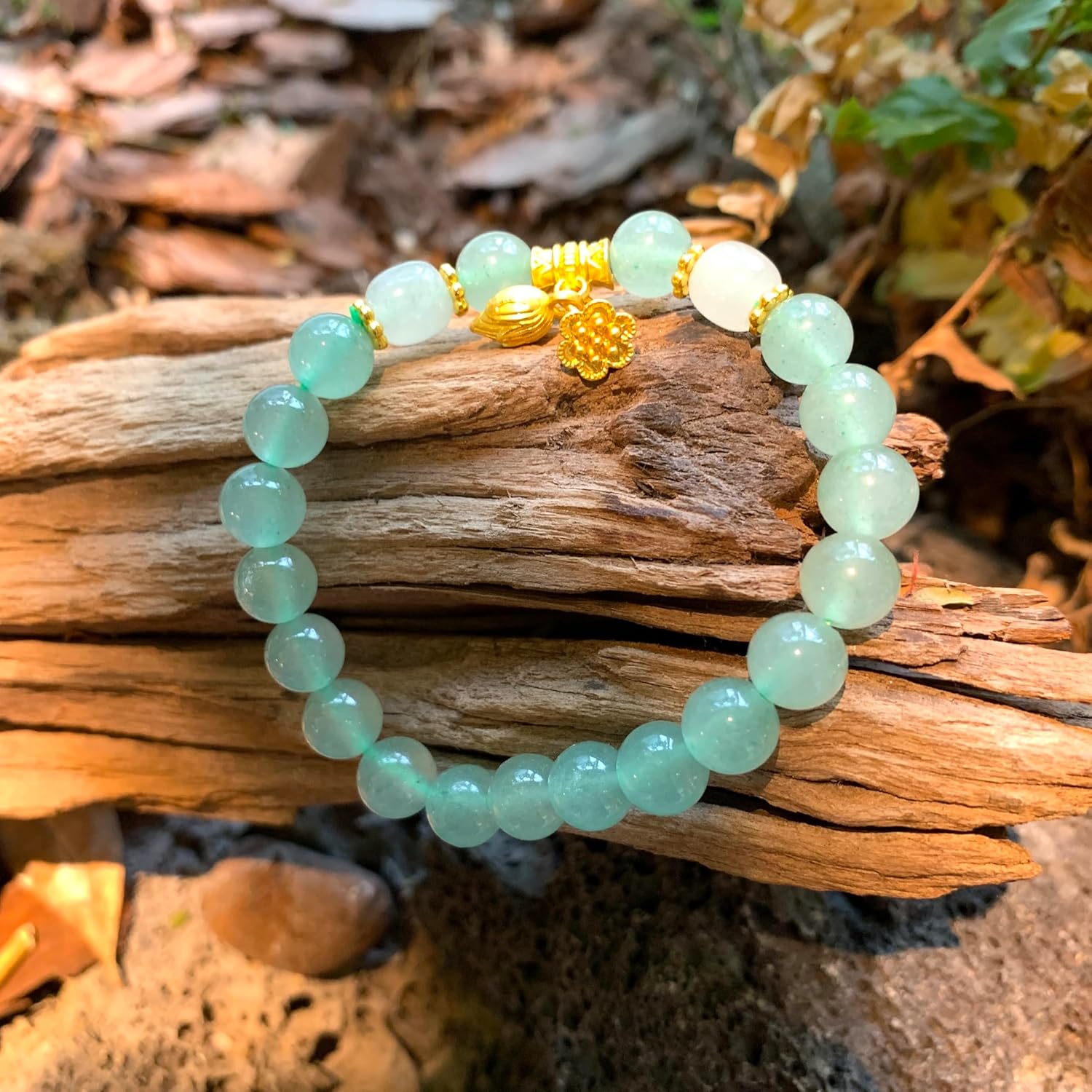 Handmade Genuine Jade Abacus Shape Beaded Bracelet, Feng-shui Lucky Stone Chakra Healing Gemstone Crystal Beads Adjustable Bangle Stretch Jewelry Gift for Women Men