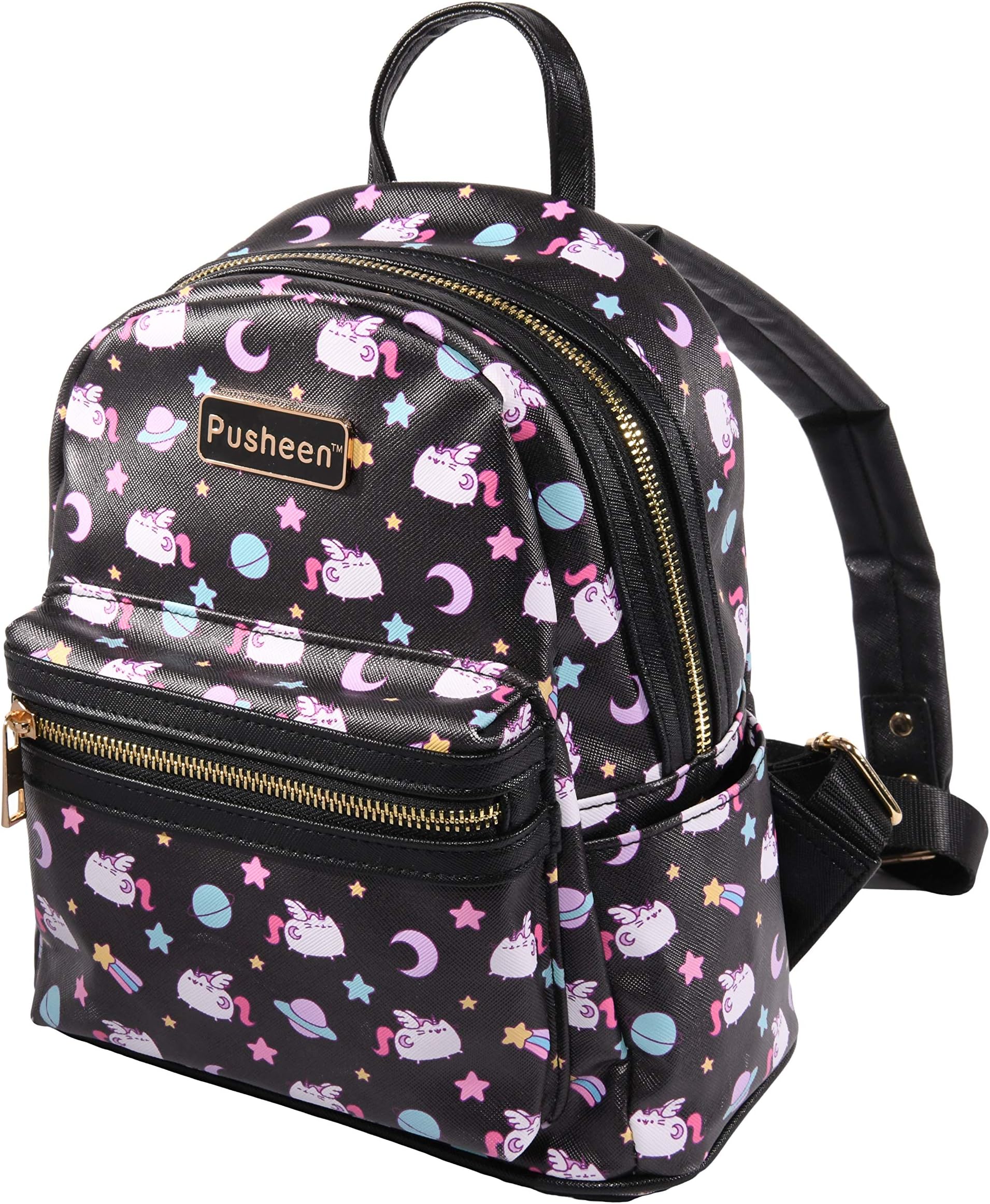 Pusheen the Cat Super Pusheenicorn Mini Backpack Girls Everyday Small Bag with Straps