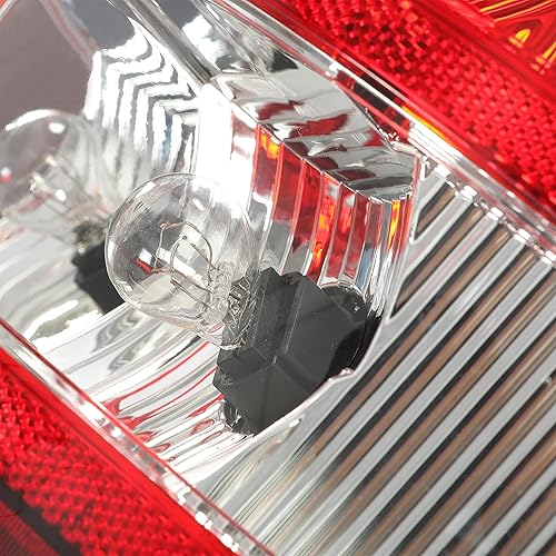 Miniatura 9 de KUAFU Luz trasera compatible con Dodge Ram 2002-2006 1500/2003-2006 Ram 2500 3500 Luz trasera de señal de freno con bombillas de repuesto para