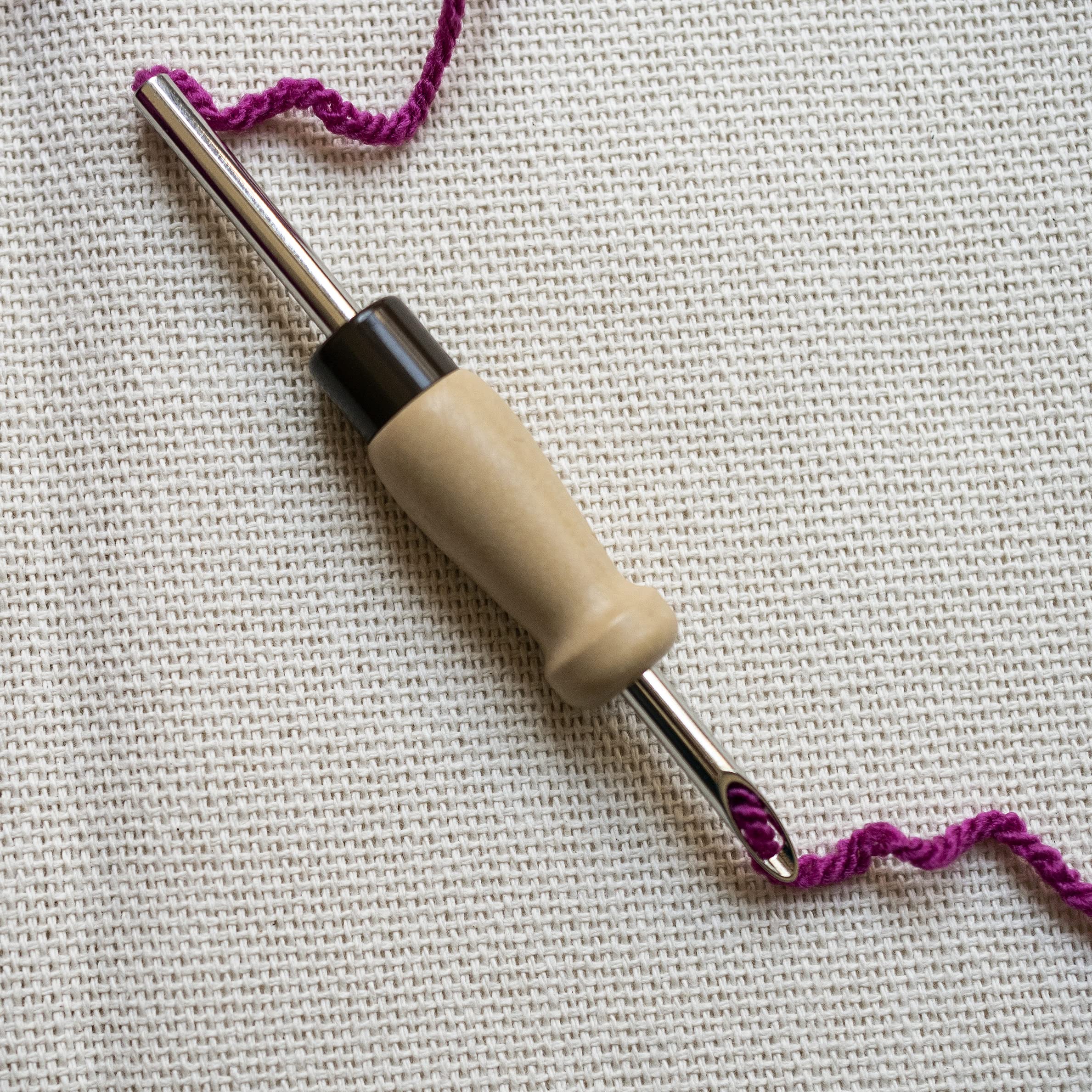 Tessuto Monaco Per Punch Needle – 2 Pezzi 50x50 Cm, Cotone Naturale, Ideale Per Ricamo E Progetti Fai Da Te - 2