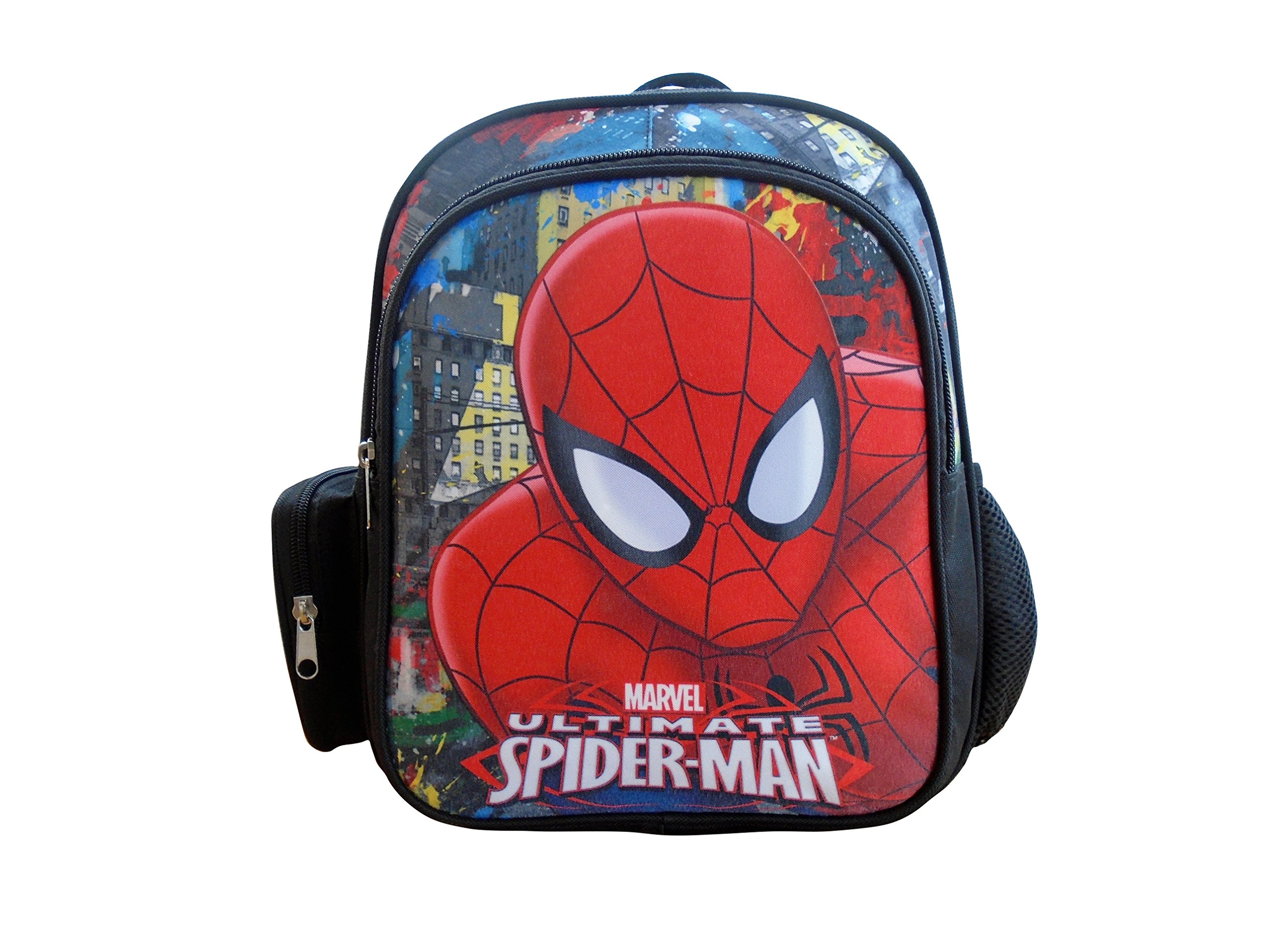 Mochila MARVEL AVENGERS SPIDER-MAN Hombre Araña Tangled Webs - Mochila Infantil | Escuela | Guardería - Color Azul Oscuro - Dimensiones 30x25x11cm - 200-3360 Navy, Azul Oscuro, Talla Unica
