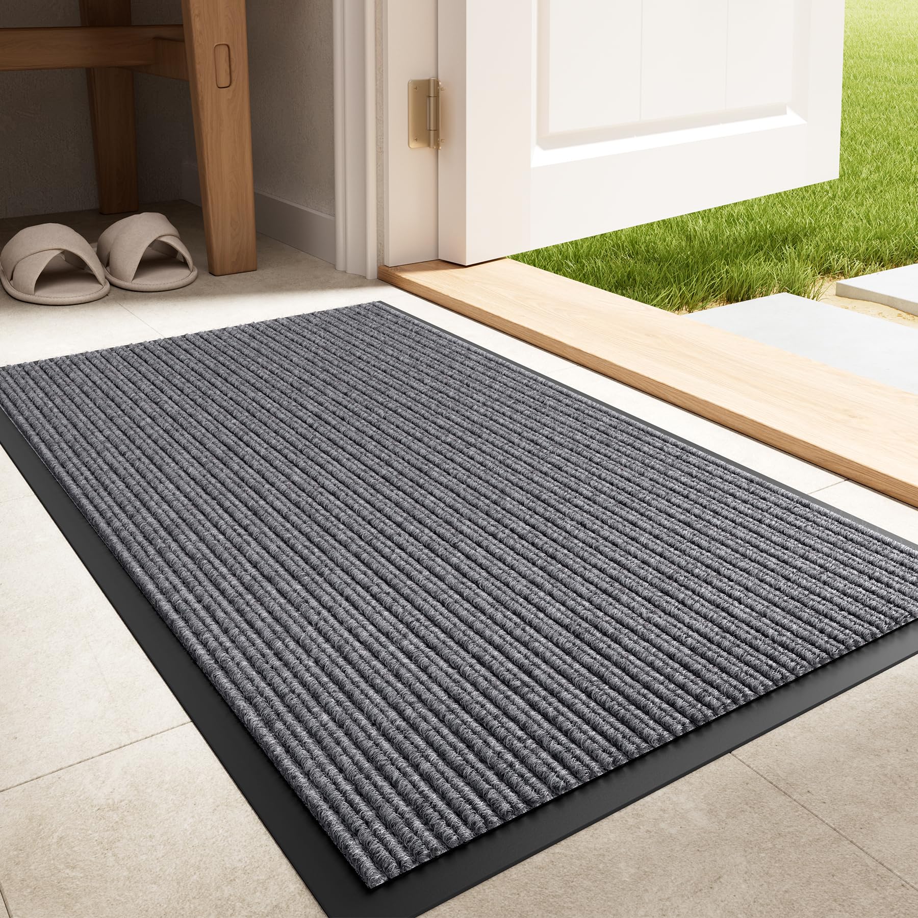 Large Commercial Door Mat - Heavy Duty & Non-Slip -15 Large Commercial Door Mat - Heavy Duty & Non-Slip -15