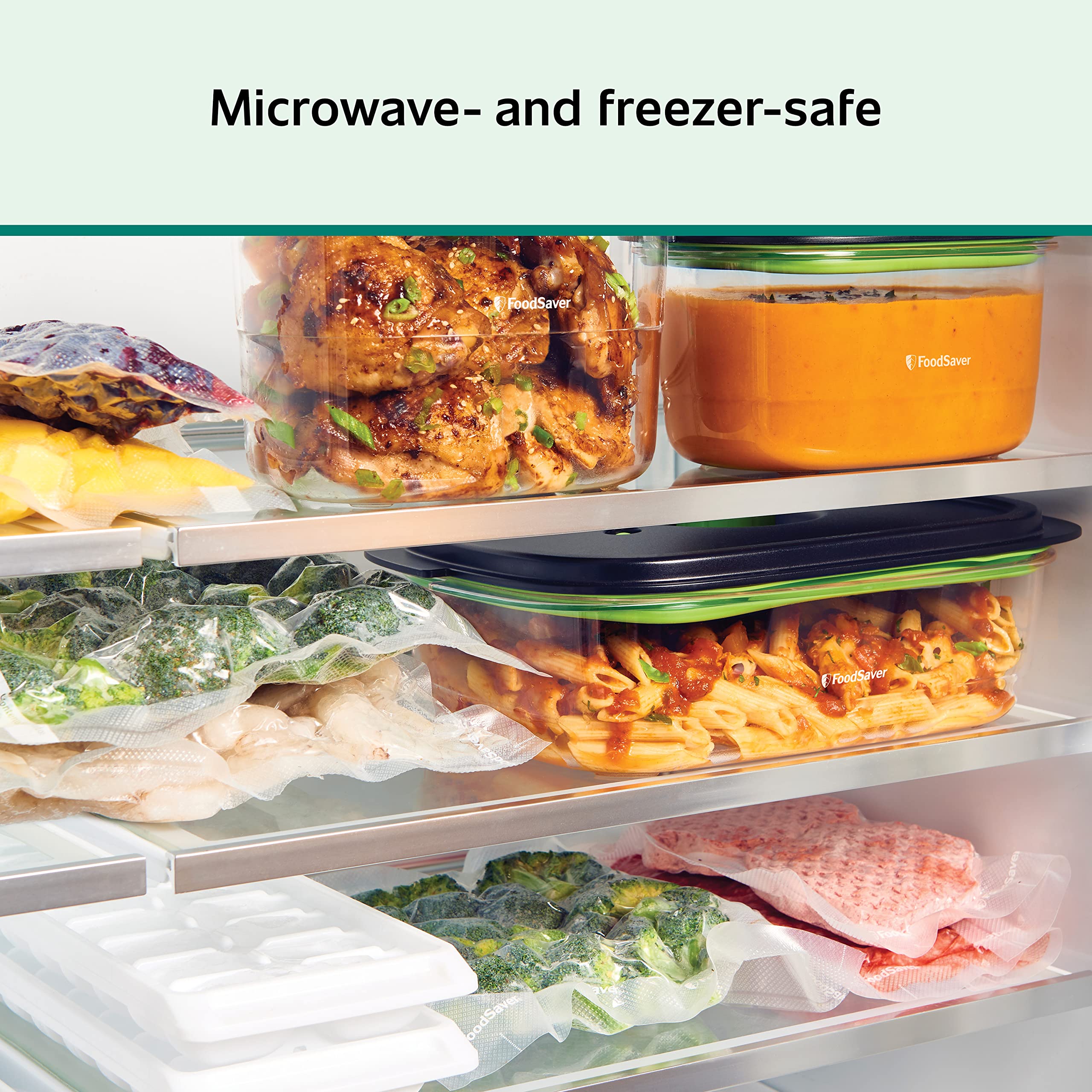 FoodSaver Quart Vacuum Seal Bags, BPAFree for Food Storage and Sous