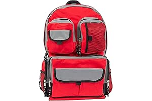 Urban Backpack (Red) - 48L: A Must-Have for Emergencies