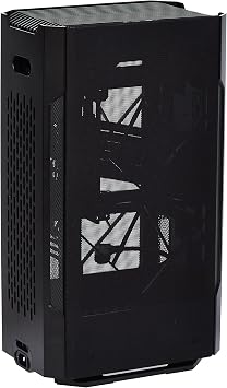 Phanteks PH-ES217A_BK02 Evolv Shift 2 Air mini-ITX Case, Fabric Side Panel, Aluminum Panel, D-RGB, Black