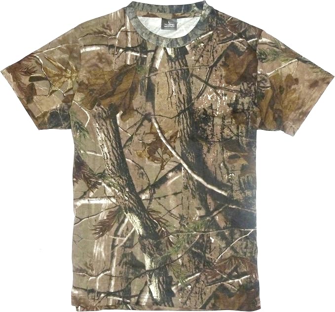 t-Shirt Mens Cotton top Camouflage tee 