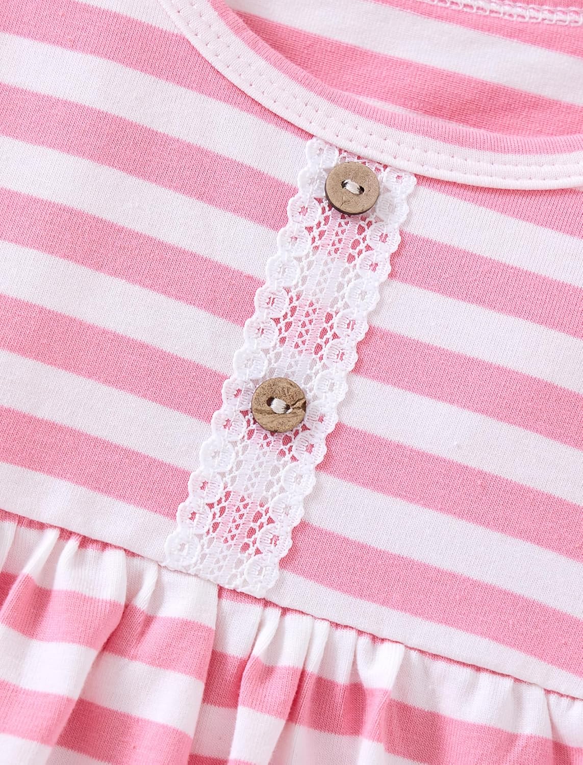 Baby Girl Clothes Toddler Girl Fall Outfit Long Sleeve Ruffle Shirt Cute Pant Clothing Sets - Image 4