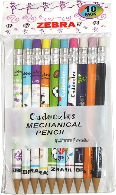Zebra 2040 0.7 mm Cadoozle Mechanical Pencil (Pack of 10)