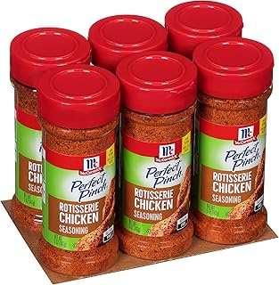 30 Quick and Easy Chicken Dinner Recipes Using Only 5 Ingredients 30 McCormick Perfect Pinch Rotisserie Chicken Seasoning, 5 oz (Pack of 6)