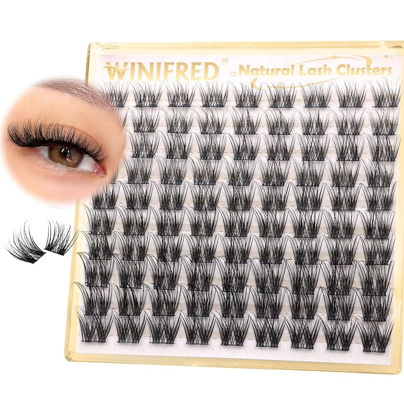 Winifred Cílios Postiços em Tufo com Curvatura C, 10–16 mm, 90 Unidades