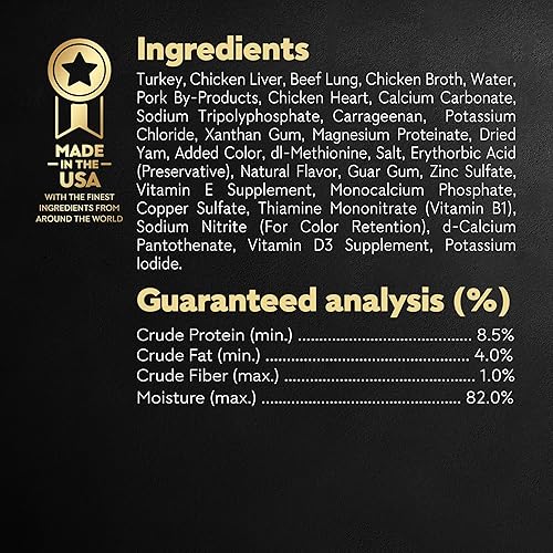 Miniatura 17 de CESAR Wet Dog Food Classic Loaf - Comida húmeda suave para perros, en salsa sabor a tocino ahumado y huevo, (24) 3.5 onzas bandejas fáciles de abrir