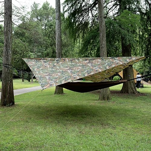 Miniatura 8 de FREE SOLDIER - Toldo impermeable portátil multifuncional para acampar al aire libre o viajes