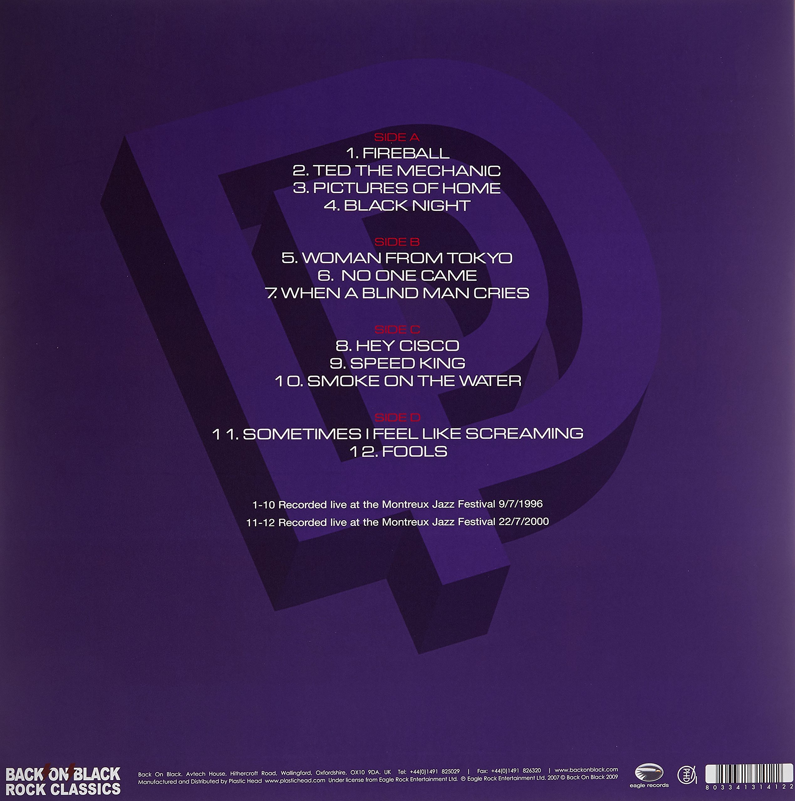 Live At Montreux 1996
