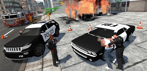Jogo Policial Simulador de Carro de Polícia