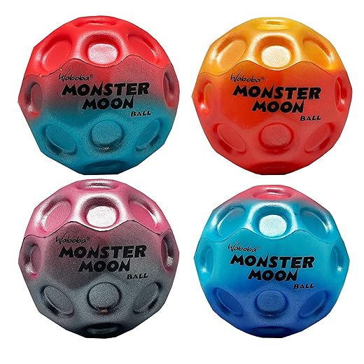 Waboba Monster Moon Ball - The New Larger Super Bouncing Ball - Assorted Colors