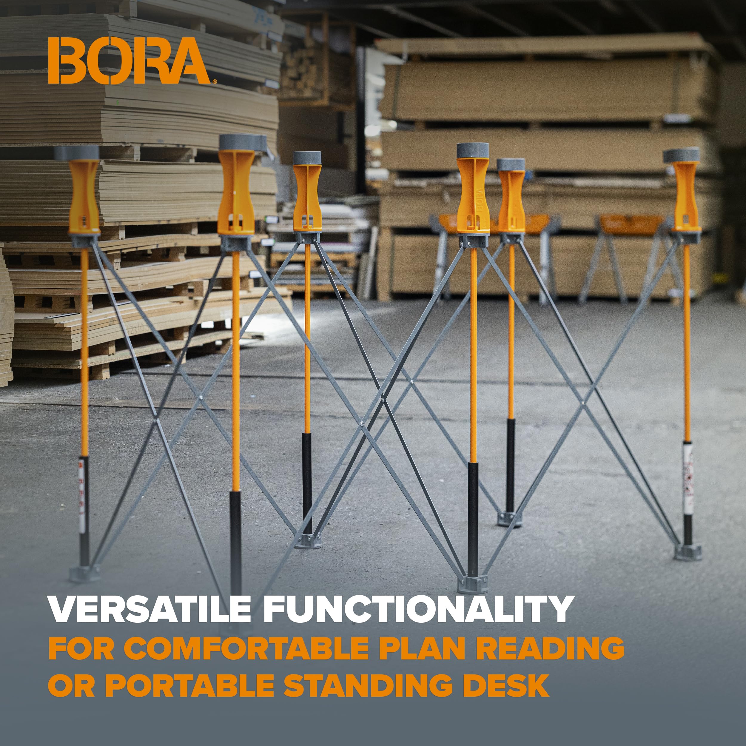 BORA Centipede 6-Piece Risers Set, Accessory for BORA Centipede