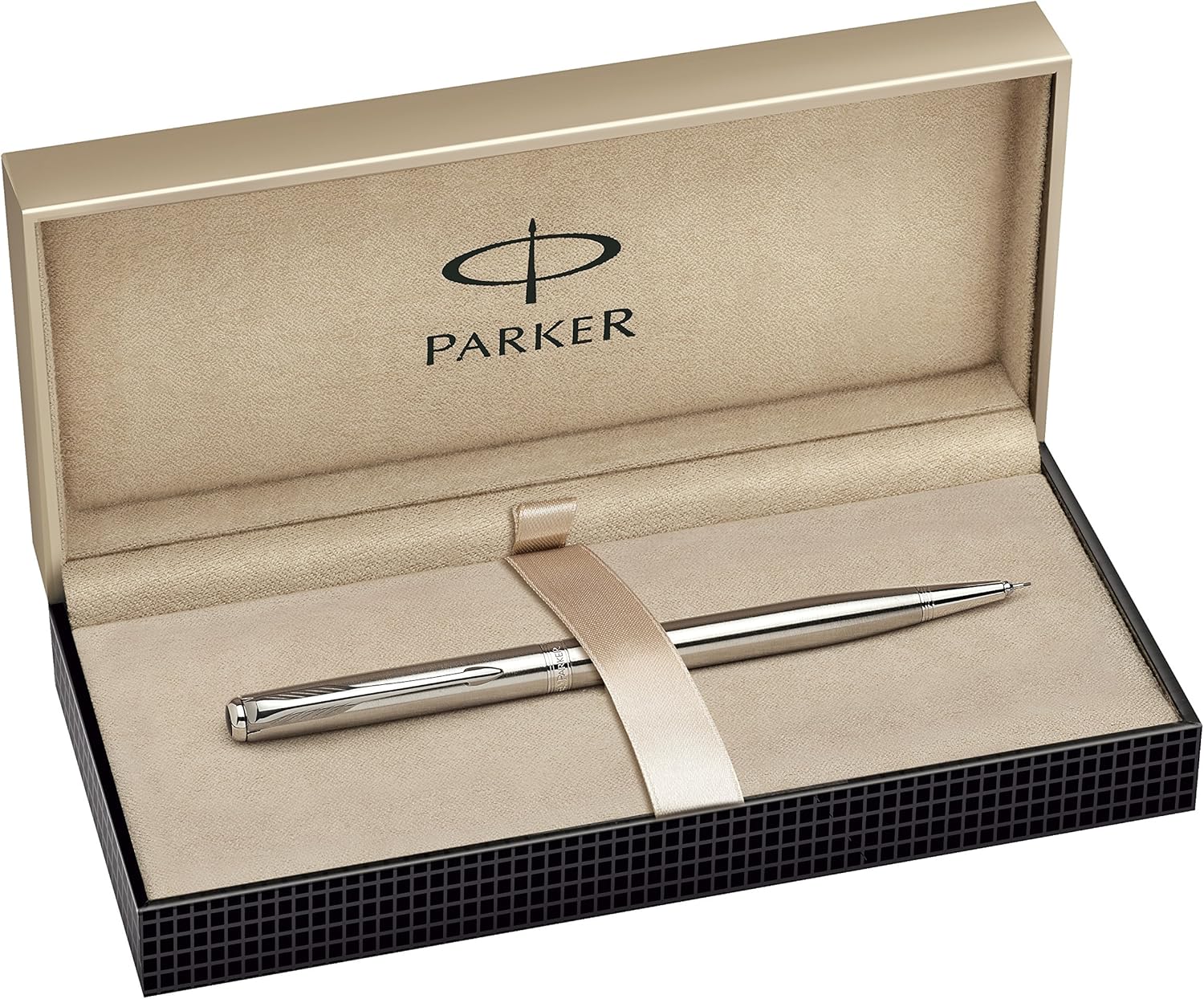 Parker - Sonnet - Stainless Steel CT Pencil, Chrome Trims, Twist Mechanism.