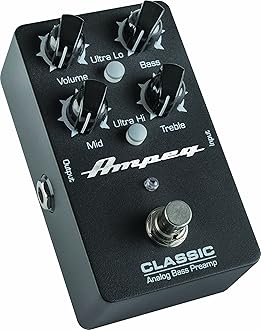 Ampeg Classic Analog Bass Preamp Pedal