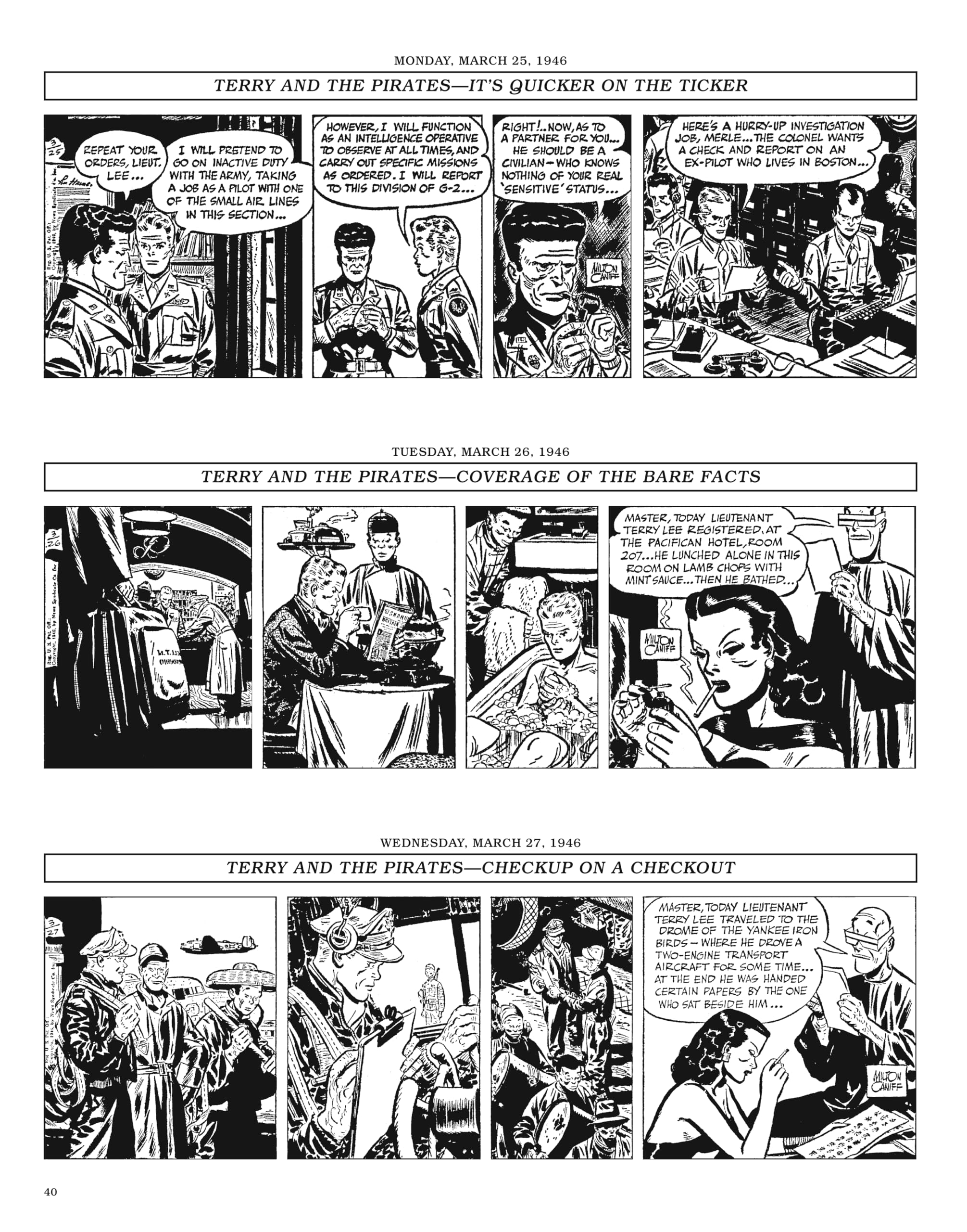 Terry and the Pirates: The Master Collection Vol. 12: 1946 - Ring Out the Old