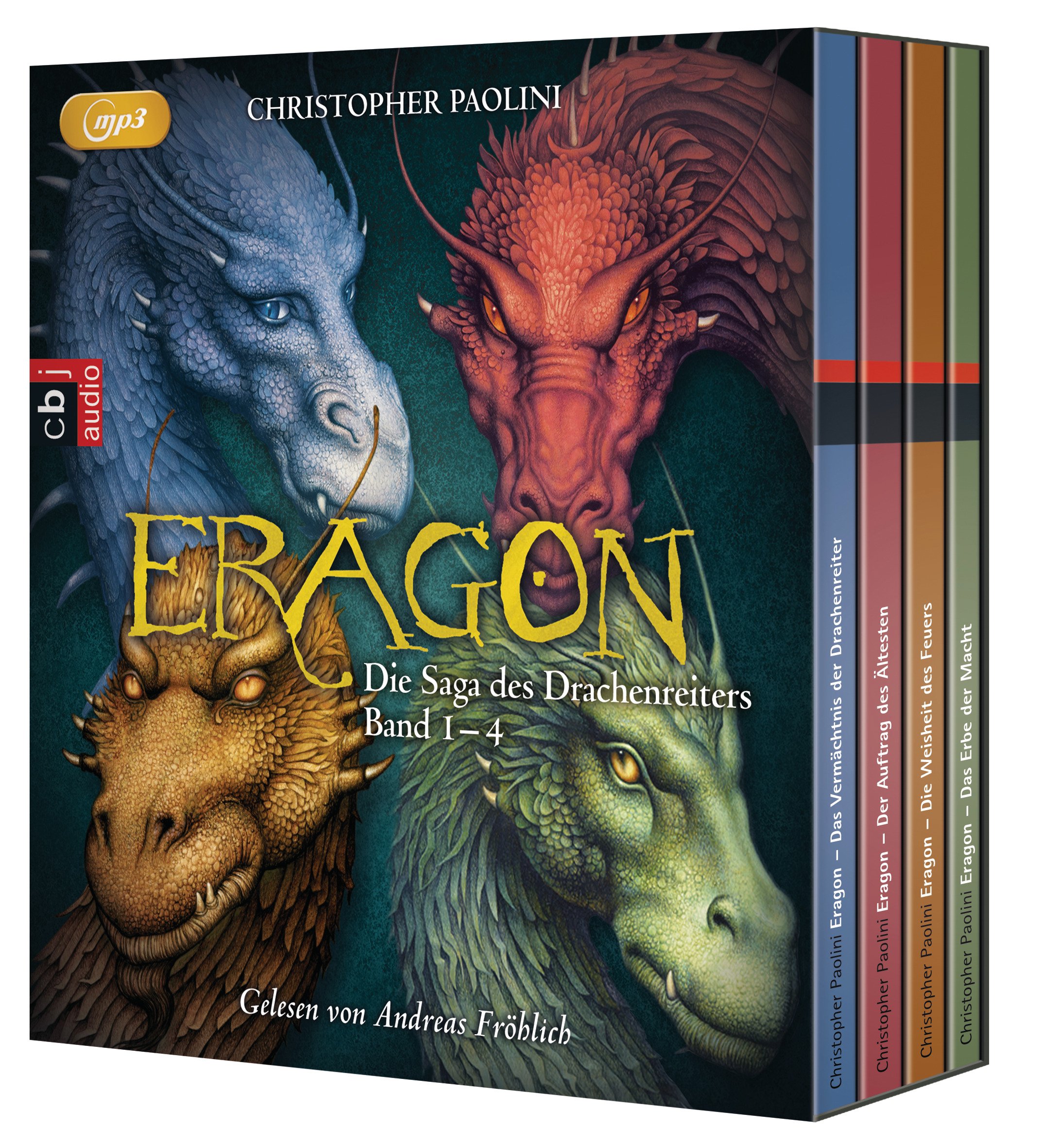 ERAGON – Die Saga des Drachenreiters: Die Box: Die vollständige Hörbuch-Edition Band 1 bis 4