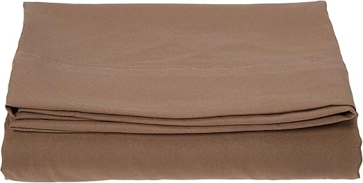Luxury Flat Sheet on Amazon Elegant Comfort Wrinkle-Free 1500 Premier Hotel Quality 1-Piece Flat Sheet, Twin/Twin XL Size, Taupe
