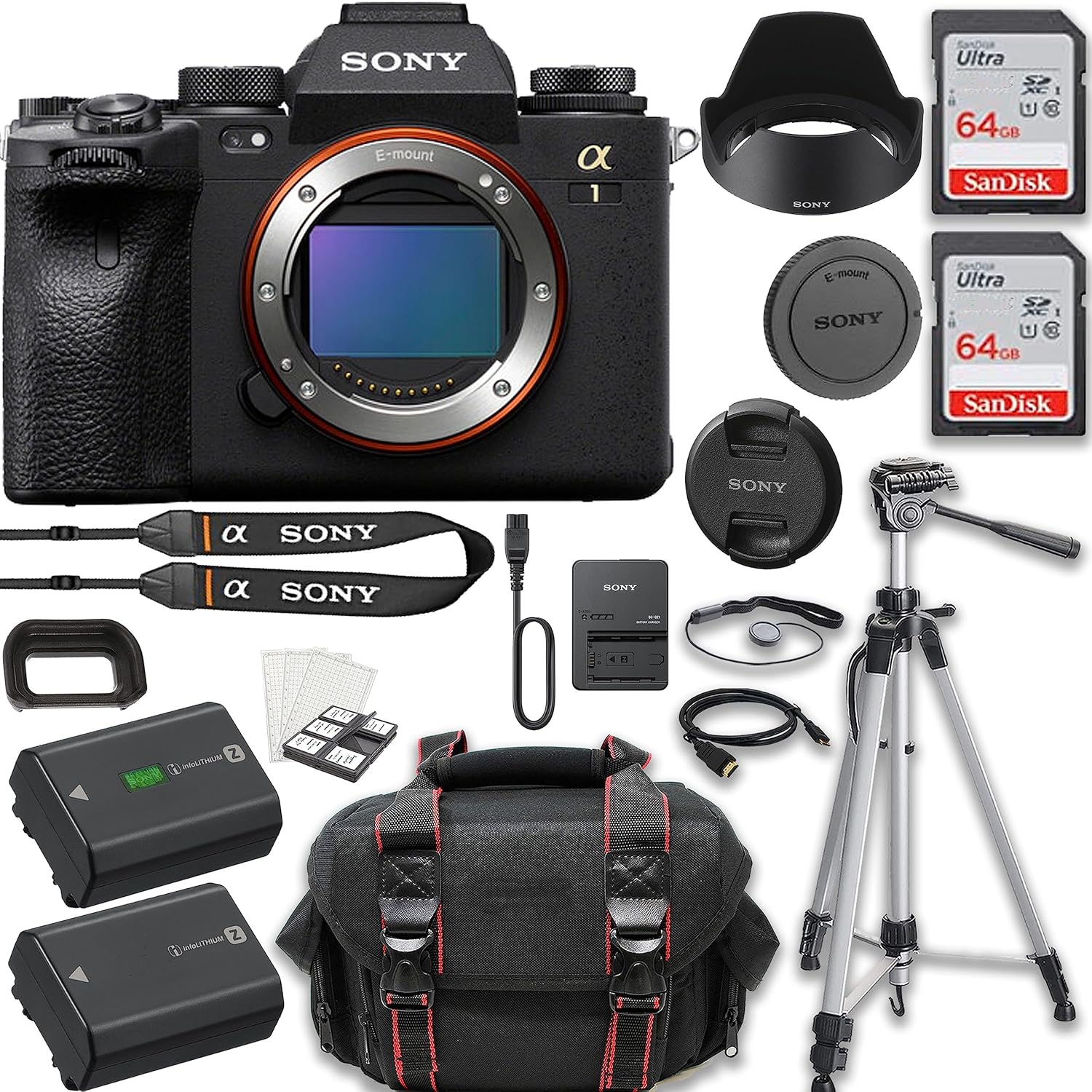 Amazon Canada Sony a1 Mirrorless Camera (Body Only) + 2X 64GB Memory