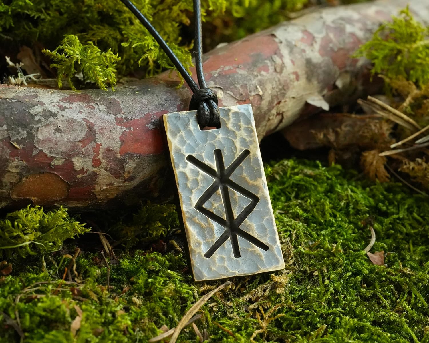Baldur Jewelry - Elder Futhark Bind Protection Rune Necklace - Talisman Pendant Amulet - Viking Runes Norse Jewelry - Viking Jewelry for Men Women - Gifts for Men - Image 4