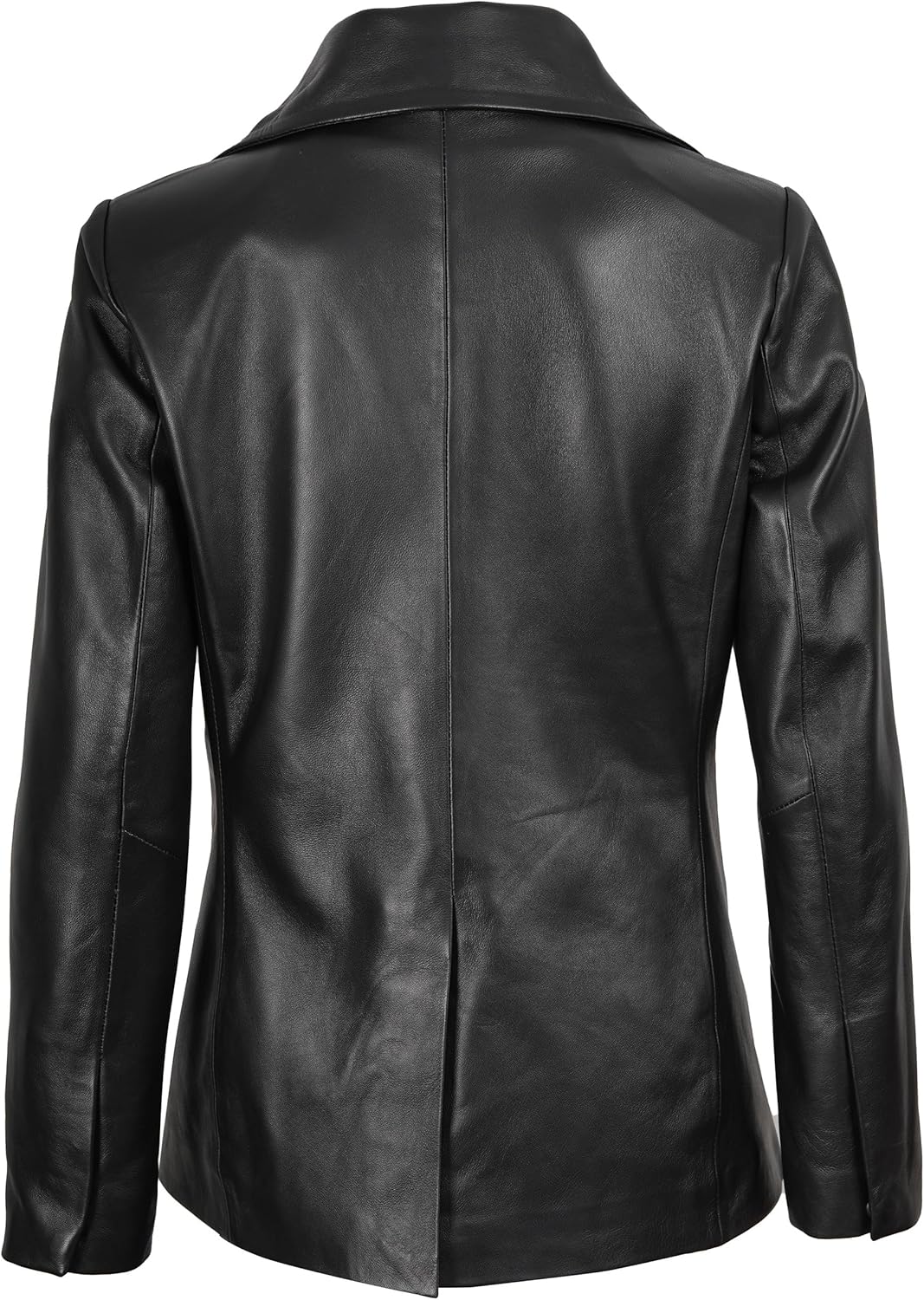 fjackets Leather Car Coats for Womens - Real Long Leather Jacket Women Stylish Lambskin Leather Coat For Women - Image 4