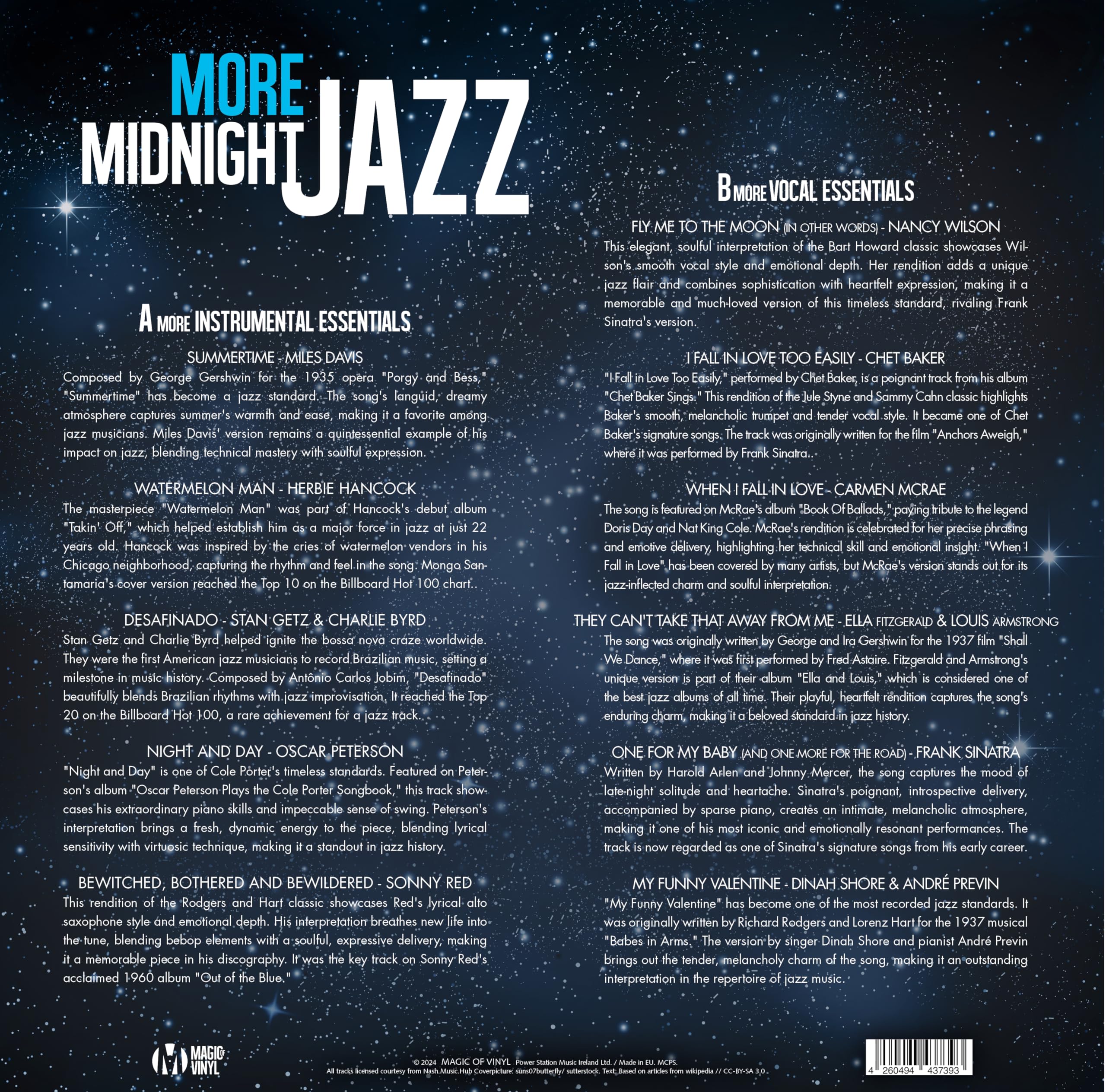 More Midnight Jazz - 180gr. Color In Color - Swirl