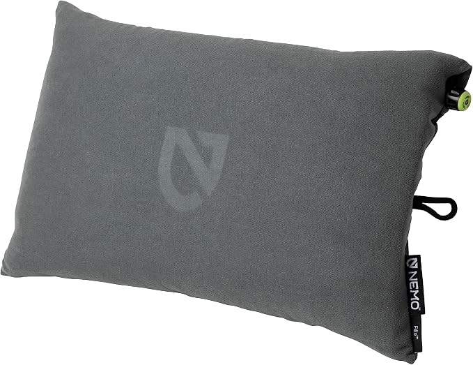 NEMO Fillo Backpacking & Camping Pillow Soft Inflatable