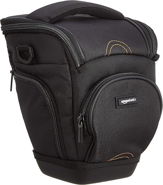 Amazon Basics Holster Camera Case for DSLR Cameras - Black