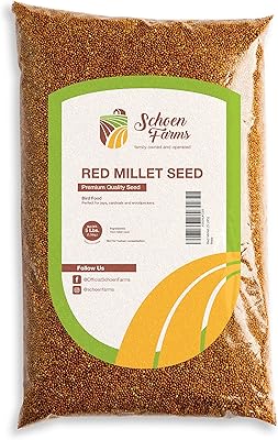 Red Millet (5 LBS) Cardinals, Chickadees, Nuthatches, Woodpeckers and Songbirds
