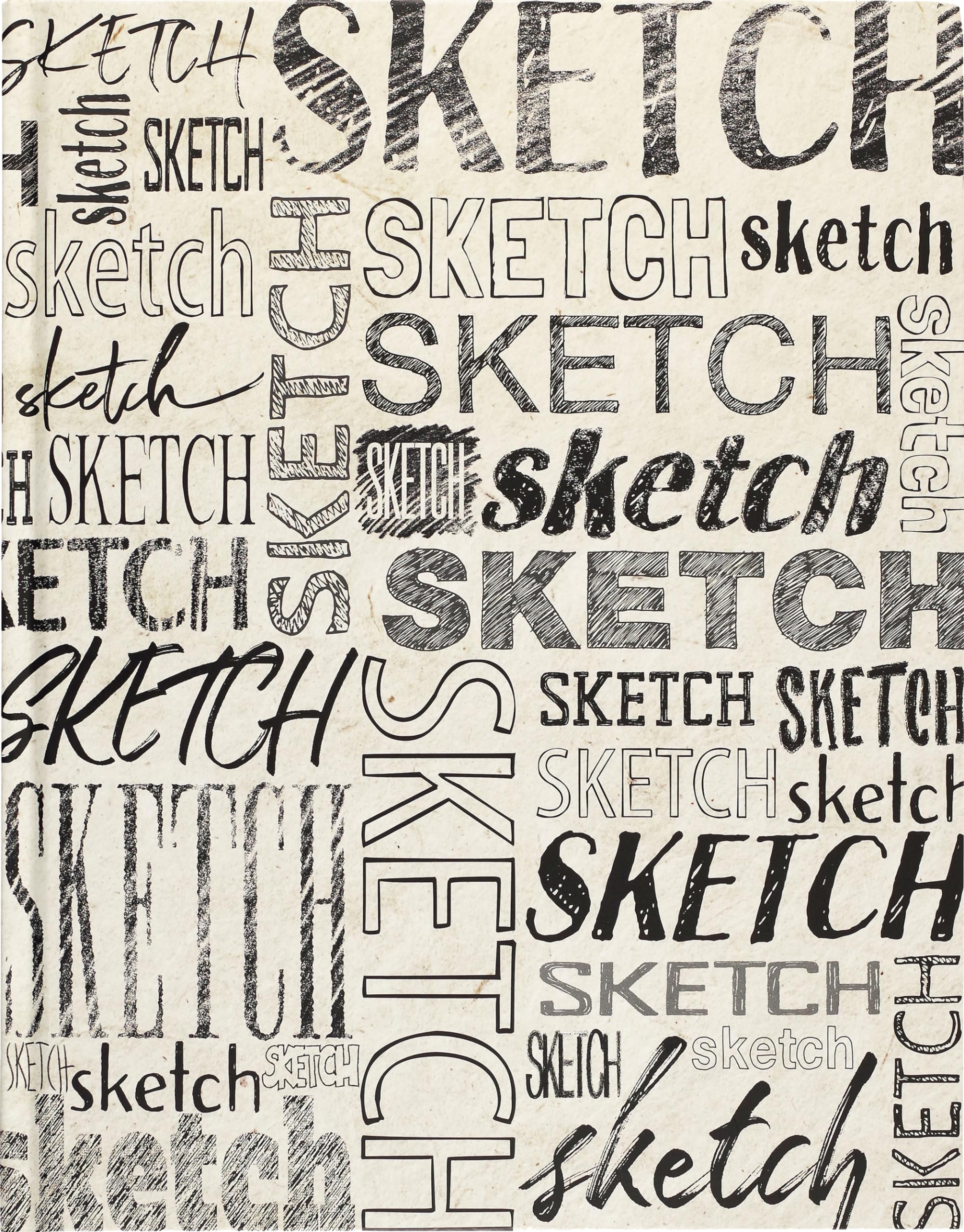 Sketch! Large Premium Sketchbook (192 archival pages, 128 gsm heavyweight paper) (Studio)