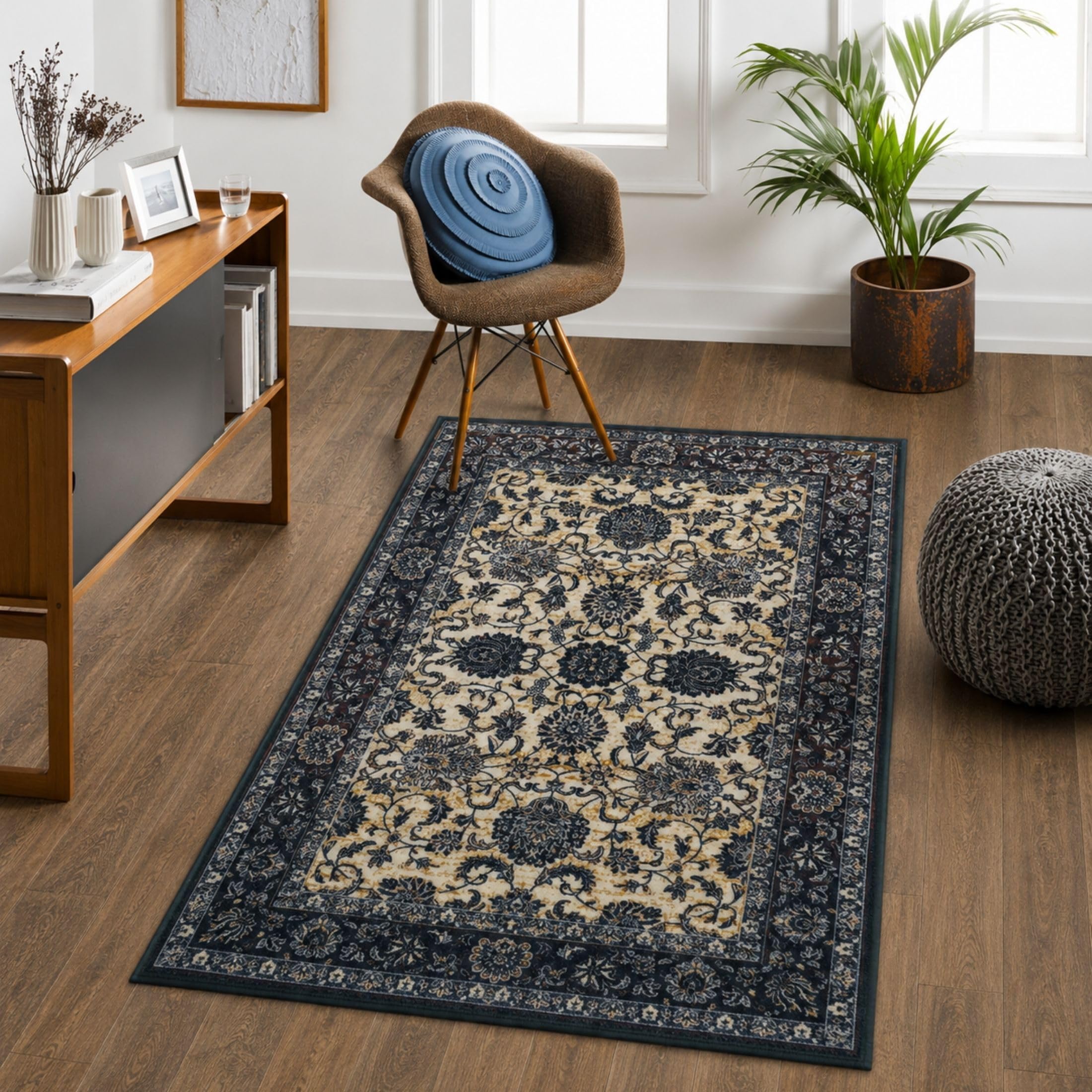 Vintage Digital Print Carpet - Soft Microfiber Rug -12 Vintage Digital Print Carpet - Soft Microfiber Rug -12
