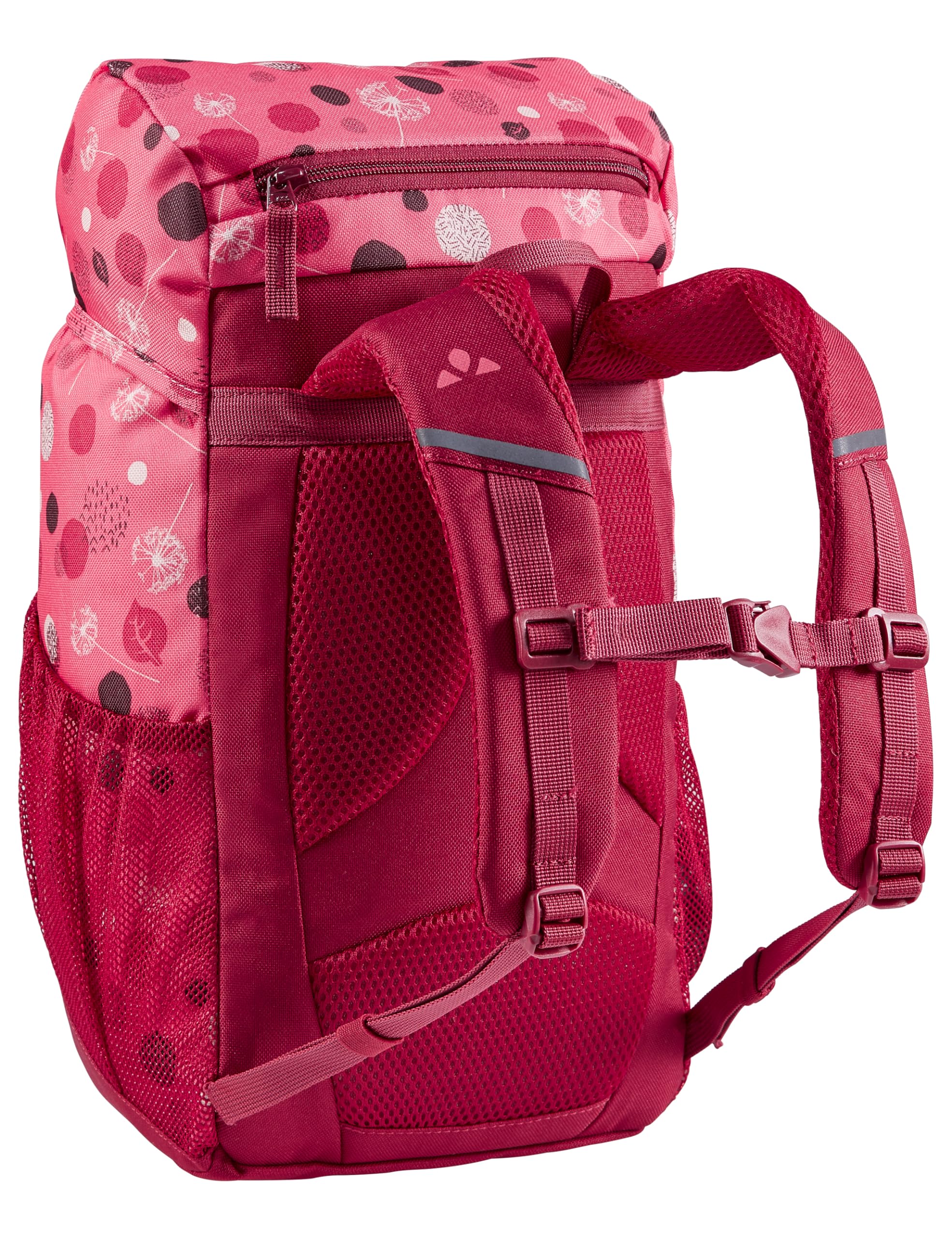 VAUDE Kinderrucksack Skovi für Jungen & Mädchen, komfortabler Wanderrucksack Kinder 10 L in lila, Wetterfester Schulrucksack mit viel Stauraum & reflektierende Elemente, pastel lilac
