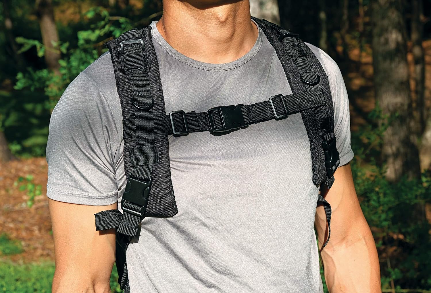 Military Tactical Backpack Army Combat 3 Day Assault Molle Bag(BLACK, 30L)