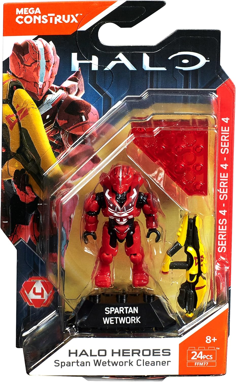 Mega Construx Halo Spartan Wetwork Cleaner Micro Action Figure