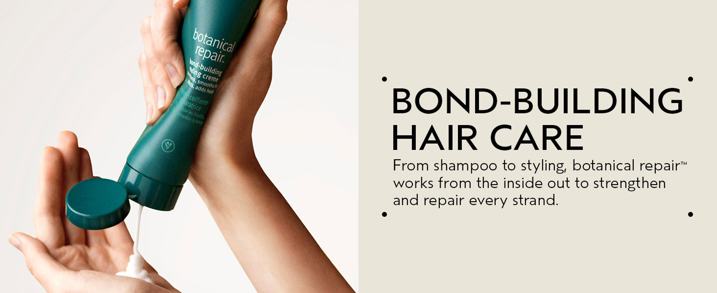 Aveda Botanical Repair Bond-Building Styling Creme | Helps Repair Damaged Hair | Smooths Frizz for Up to 72 Hours | Heat Protectant | 98% Naturally Derived* | Silicone Free