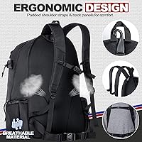 Vista 5 de Mochila para lacrosse GoHimal extra grande con soporte para palo de arrastre