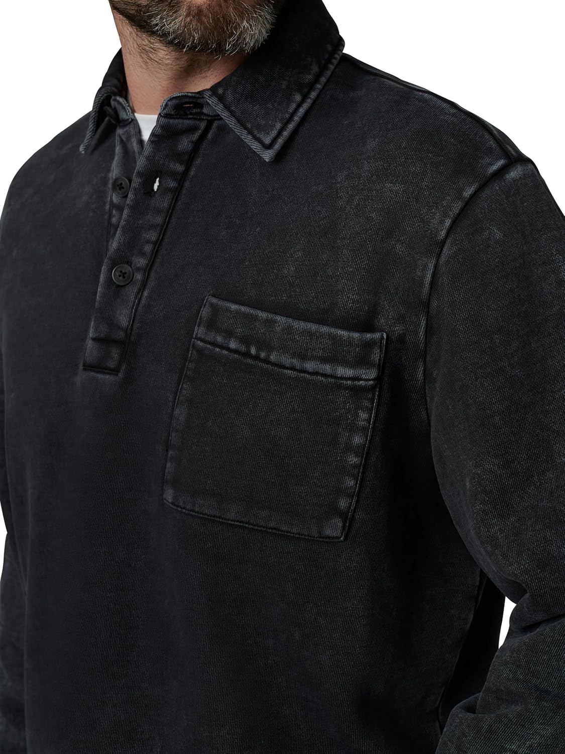 Joe's Jeans Men's Polo Long Sleeve Sweatshirt - Image 3
