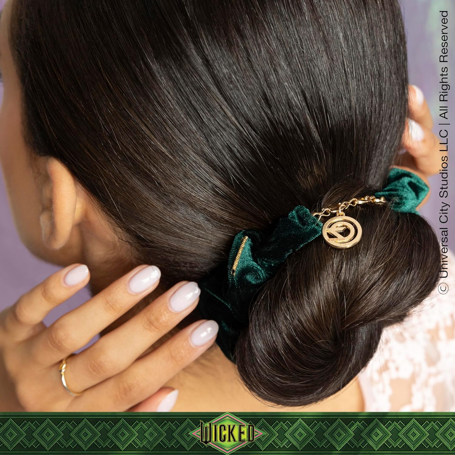 Wicked Emerald City Scrunchie Bobby Pin set - hair clips - hair accessories - hair accessories for girls - gifts for her - Scunci by Conair - 6PK