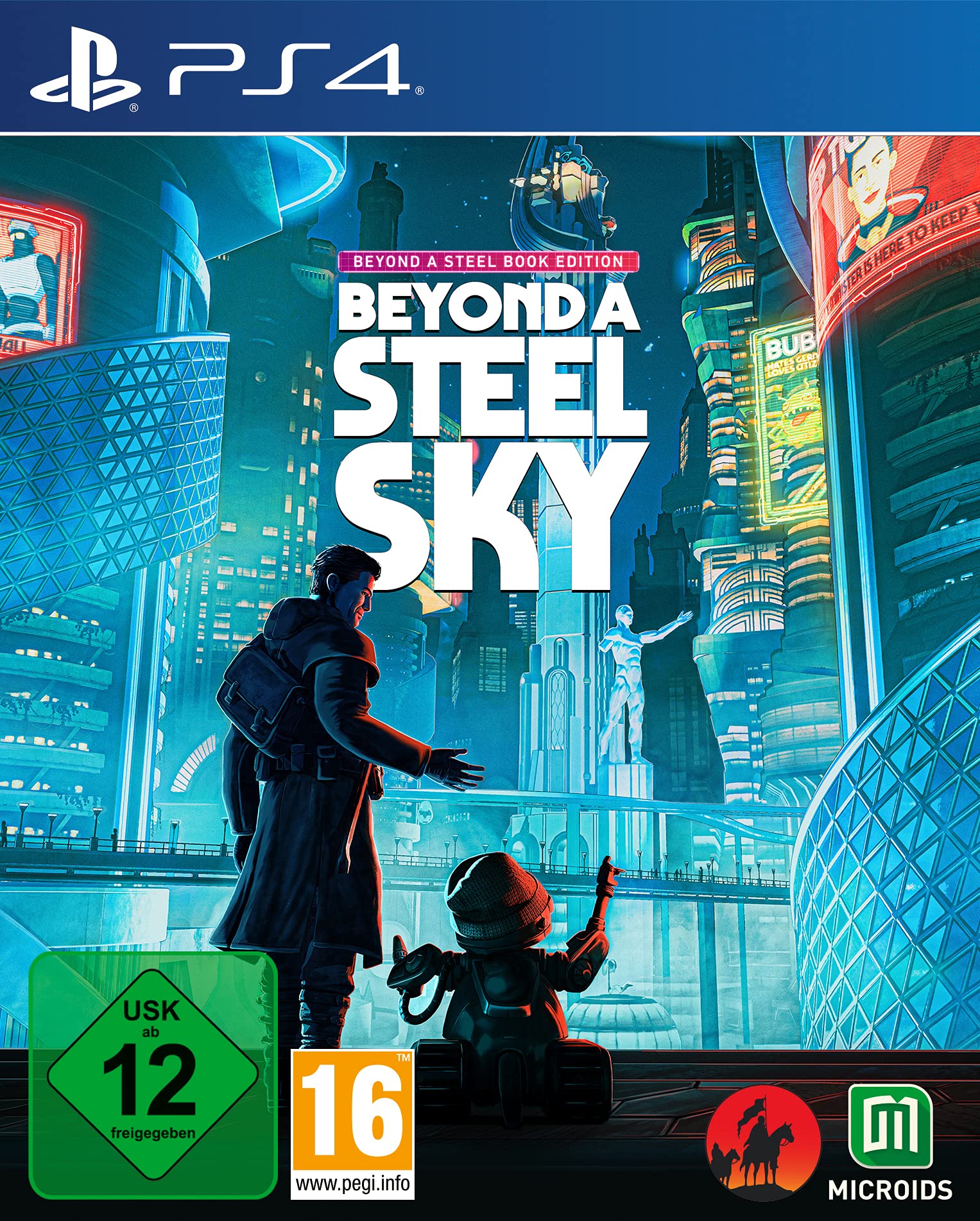 Beyond a Steel Sky PS4 Limited Edition jeu vidéo cyberpunk - 7