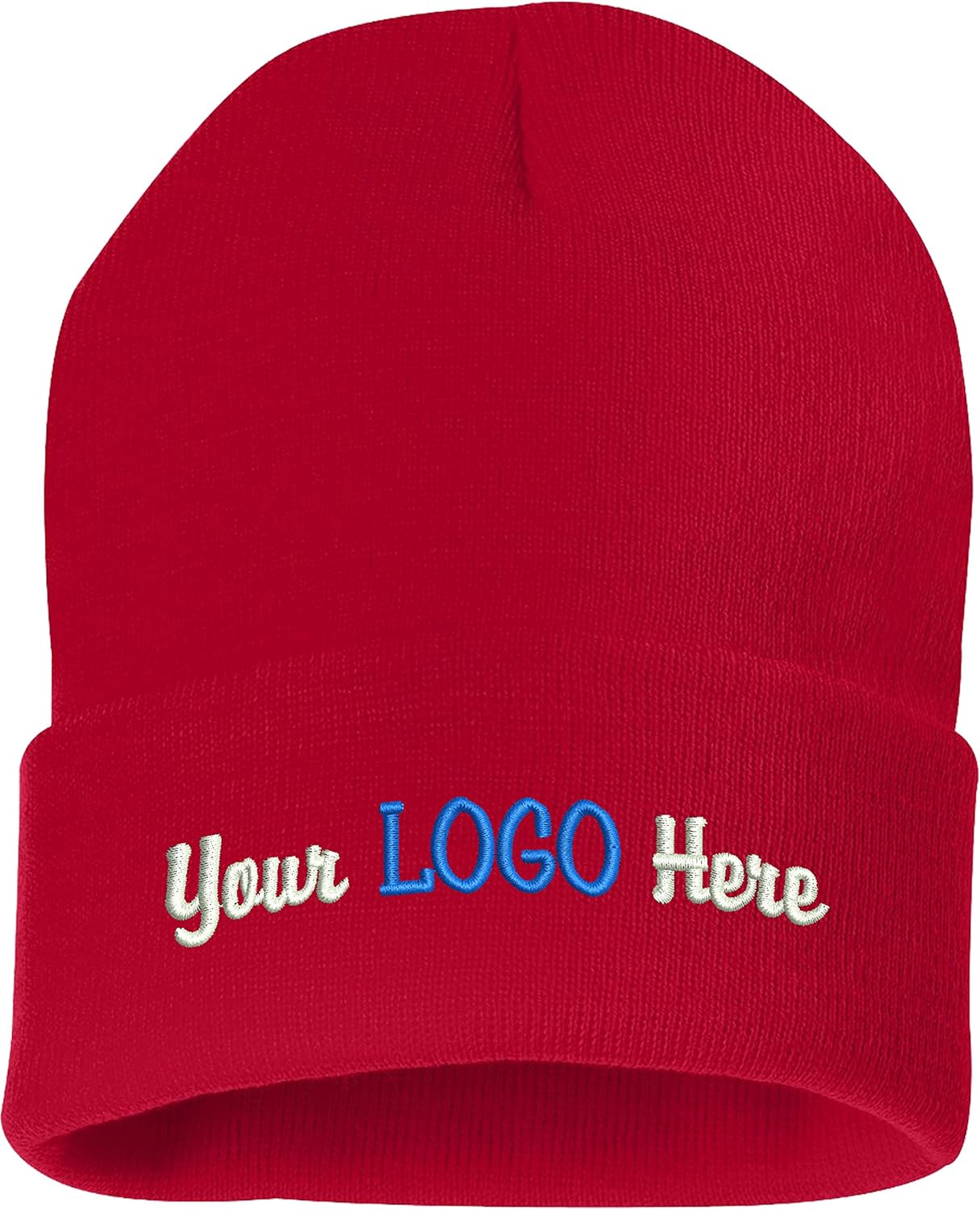 Peerless Beanie Hat with Custom Embroidery Your Text Here or Logo Here One Size SP12