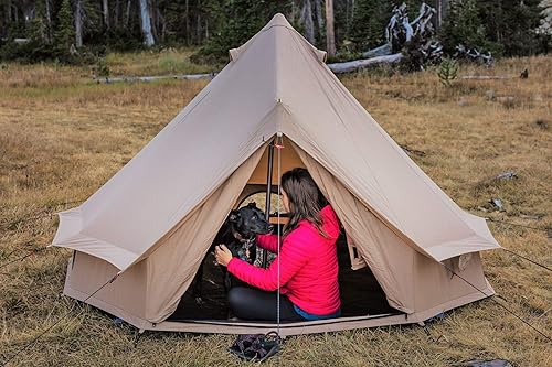 Miniatura 7 de WHITEDUCK Regatta - Tienda de campaña de lona con StoveJack, impermeable, 4 estaciones de lujo para acampar y glamping Yurt Tent al aire libre