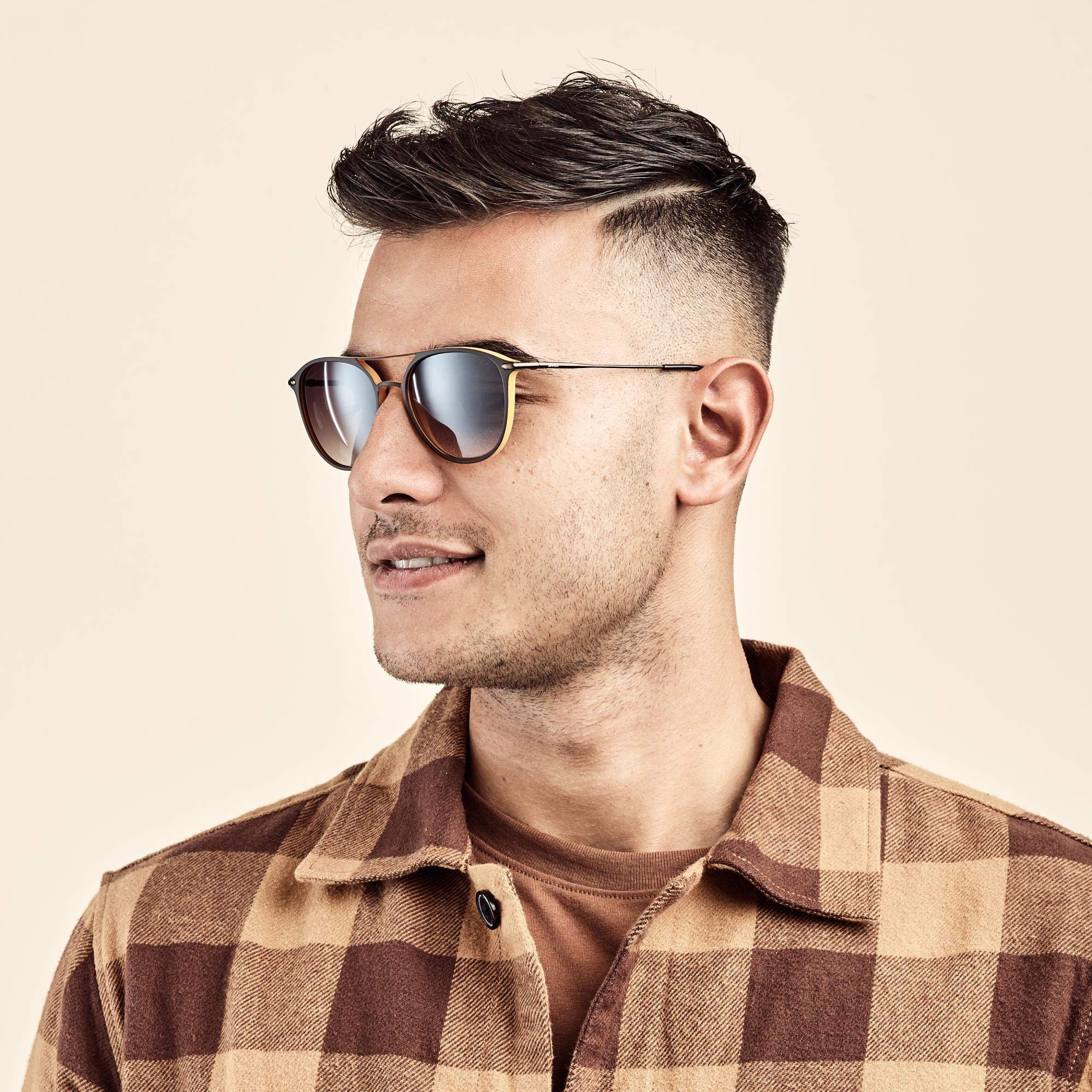 SINNER Carmel Sonnenbrille Herren und Damen in Mehrere Modische Farben - Unisex Pilotenbrille Retro Look und Vintage Design - mit 100% UV400 Schutz, Nicht Polarisiert