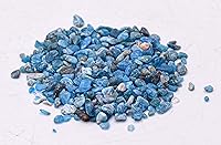 Vista 5 de HQRP Piedras pequeñas de apatita azul intenso, 3.53 oz (3.5 onzas), piedras preciosas pulidas, piedras preciosas naturales brillantes, muestras