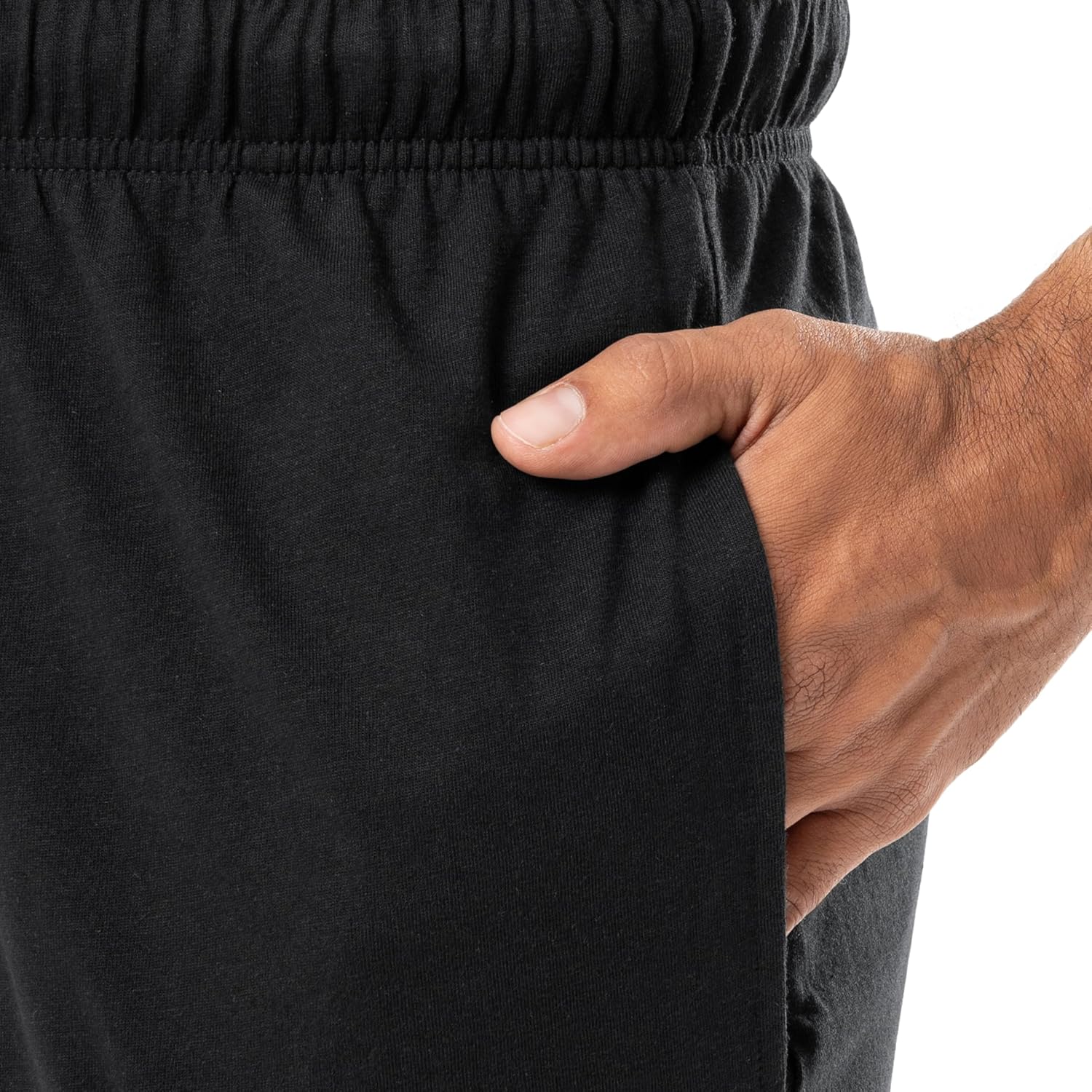 Fruit of the Loom mens 2-piece Jersey Knit Pajama Set - Image 4